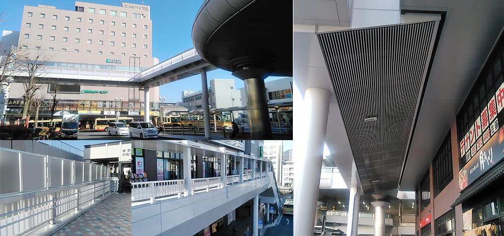 写真：小田急線秦野駅北口